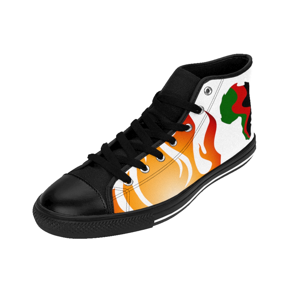 African Litt Women's High-top Sneakers - Image 3