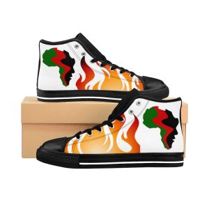 African Litt Women's High-top Sneakers