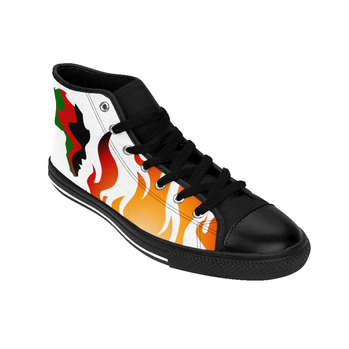 African Litt Women's High-top Sneakers - Image 5