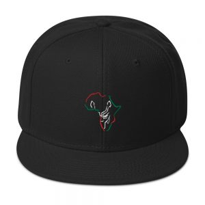 Afro-Panther Snapback Cap