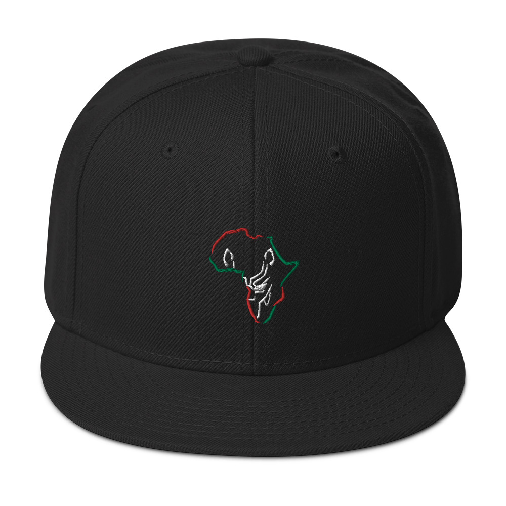 Afro-Panther Snapback Cap