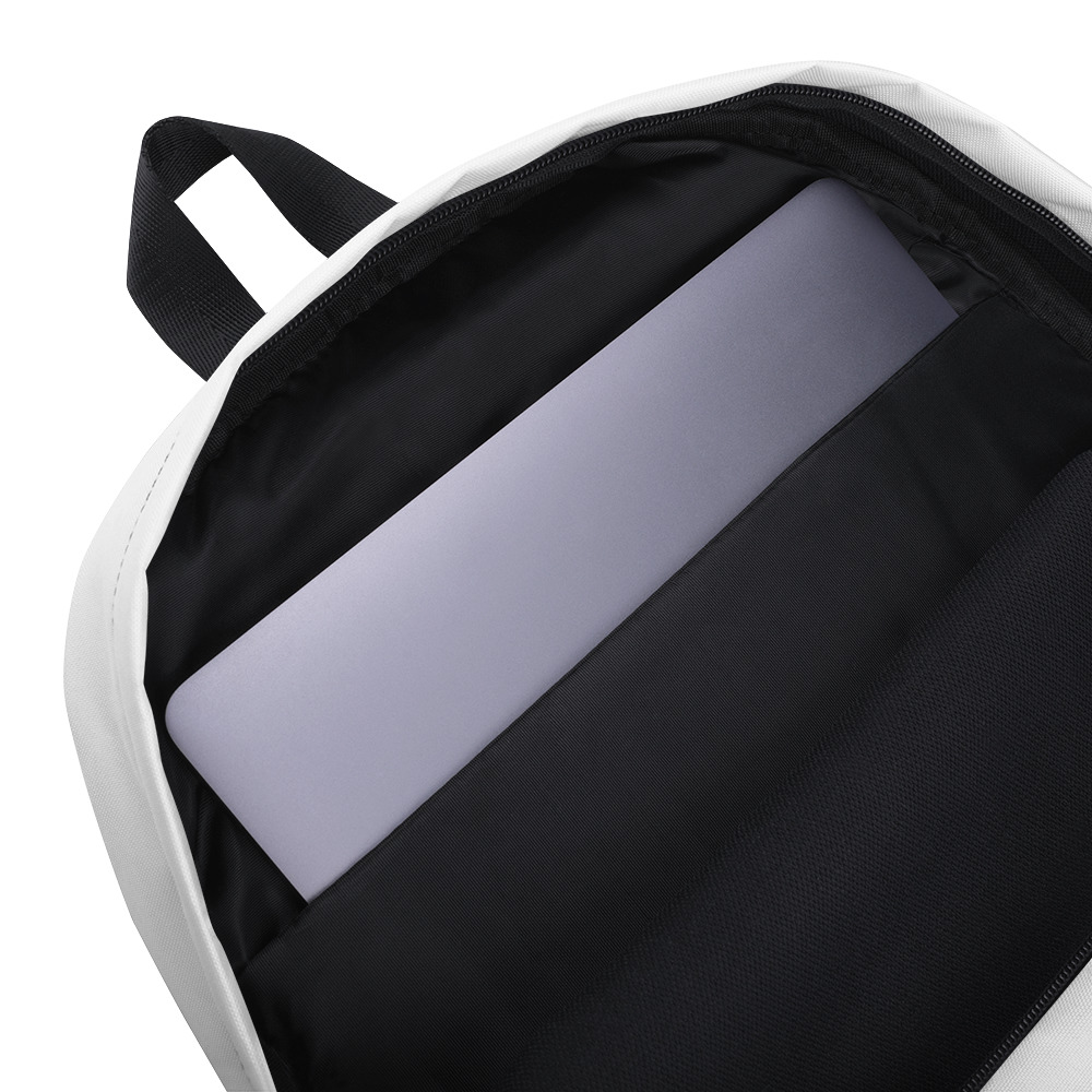 Afro-Panther- RBG White Backpack - Image 4