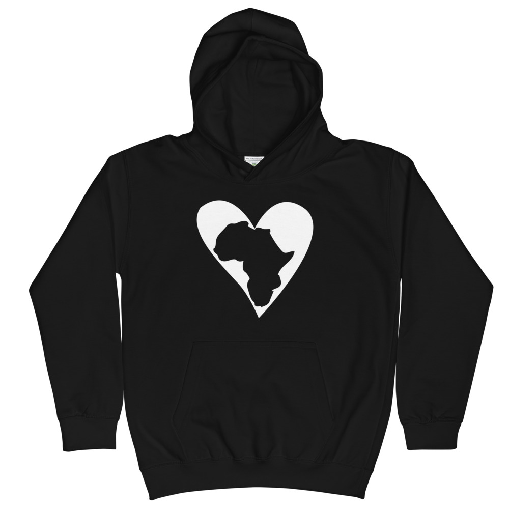 Africa Love Kids Hoodie - Image 2